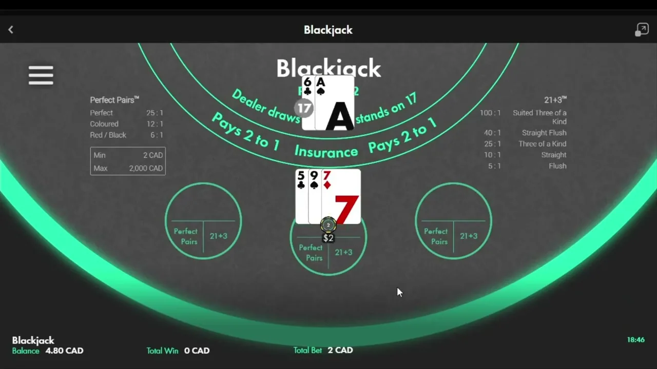 Bet365 Casino — mesa de juego