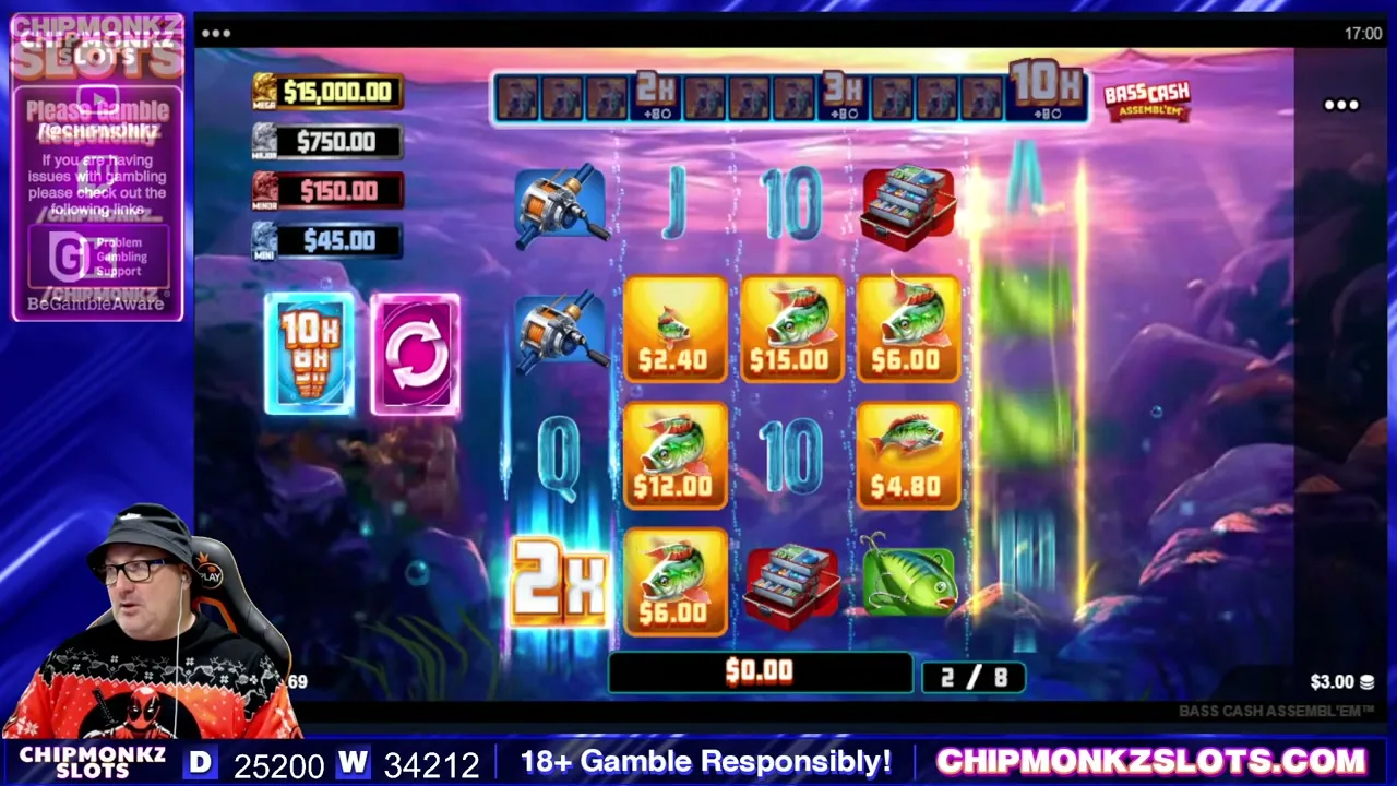 Better Bass Cash — partida en vivo