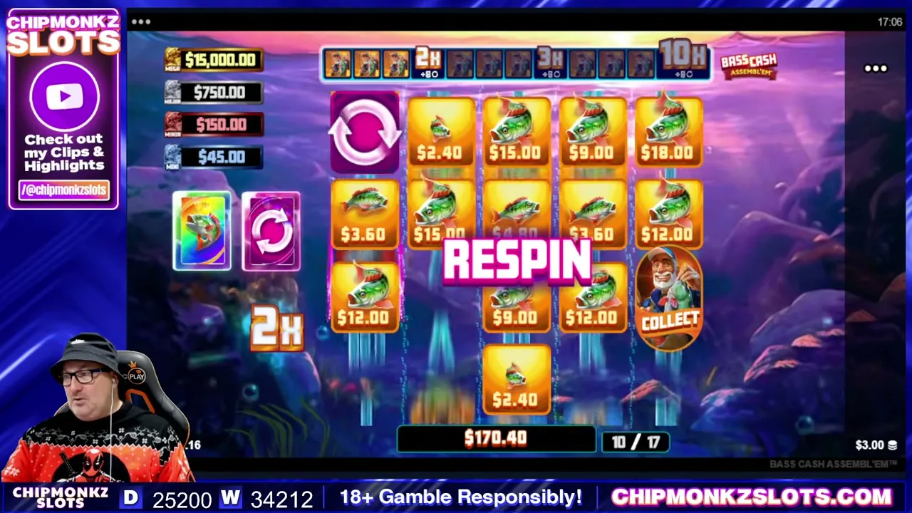 Better Bass Cash — partida en vivo