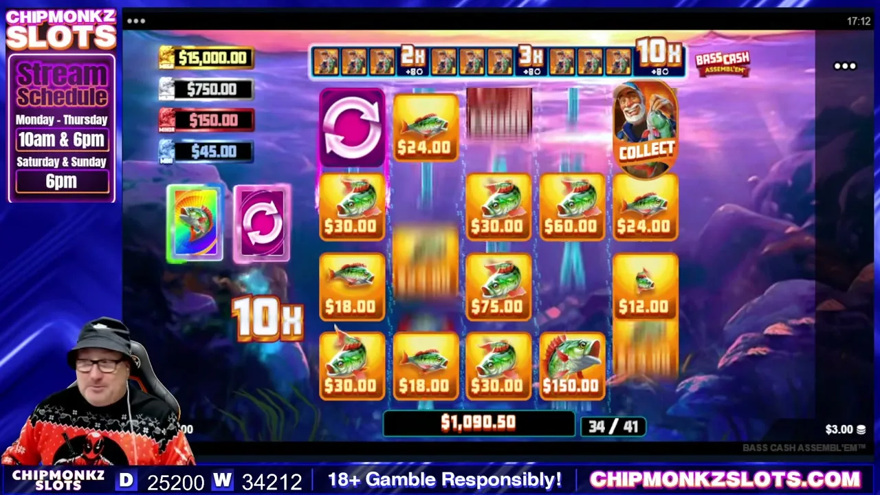 Better Bass Cash — partida en vivo