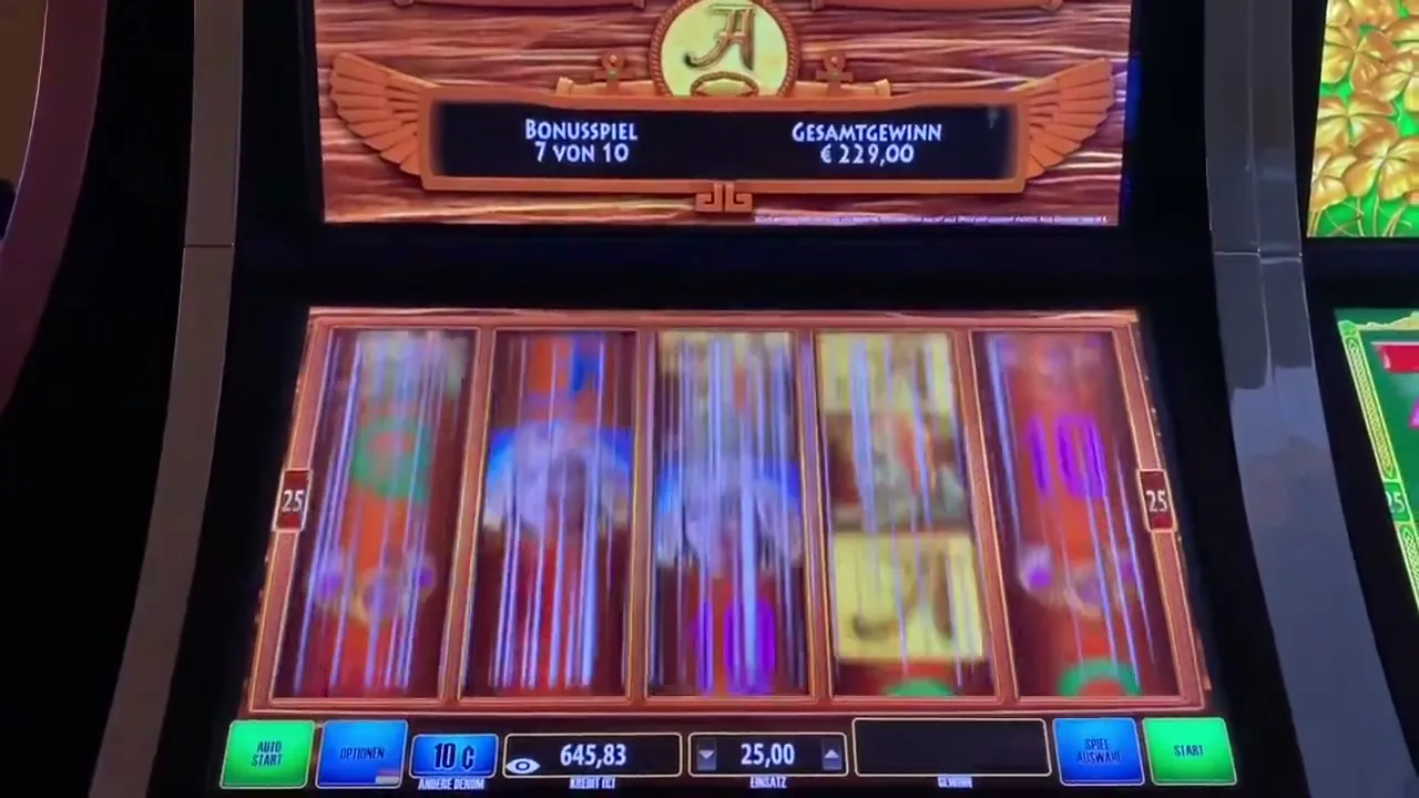 Cash of Cleopatra — partida en vivo
