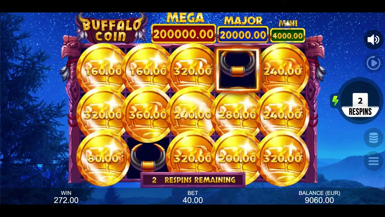 Coin Win 2: Hold the Spin — partida en vivo