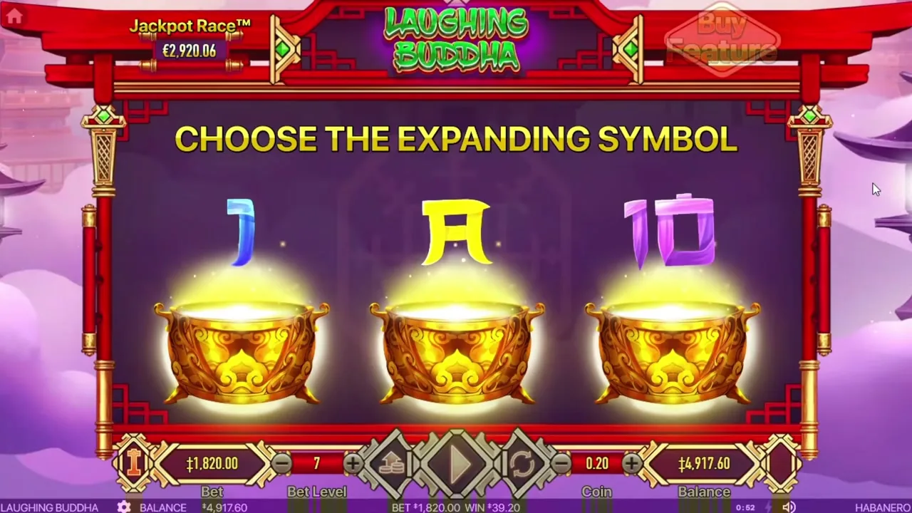 Happy Buddha: Bonus Combo — partida en vivo