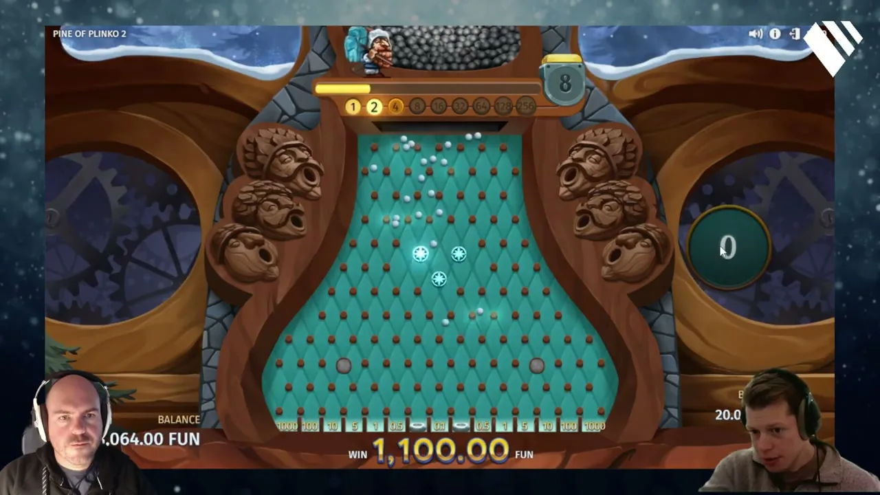Plinko 2 — partida en vivo