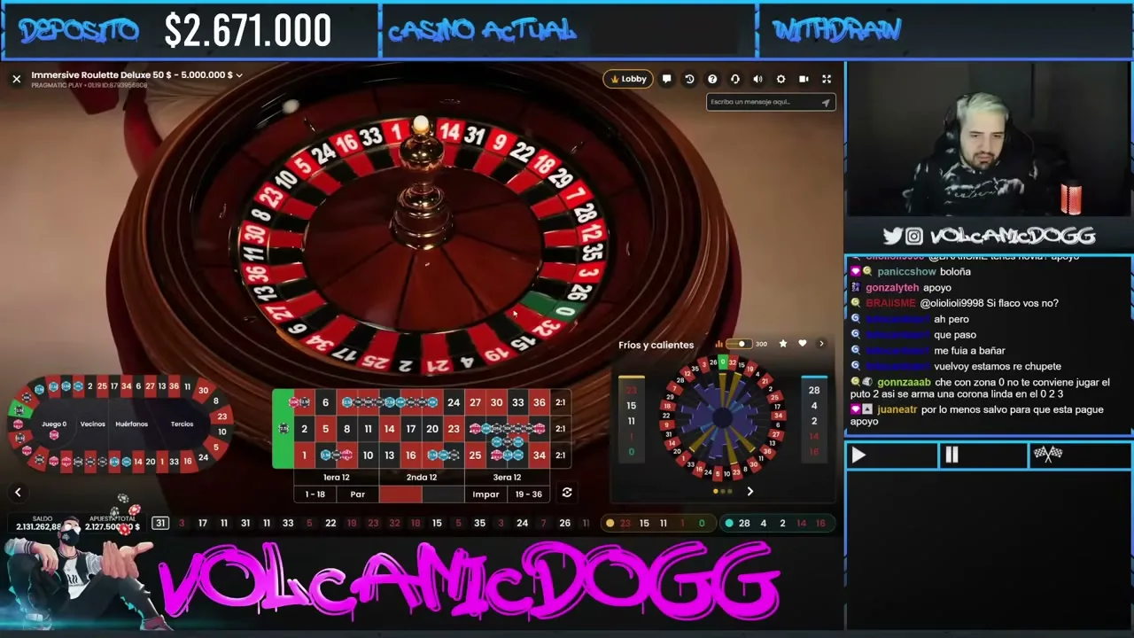 Ruleta En Vivo en juego — captura 1