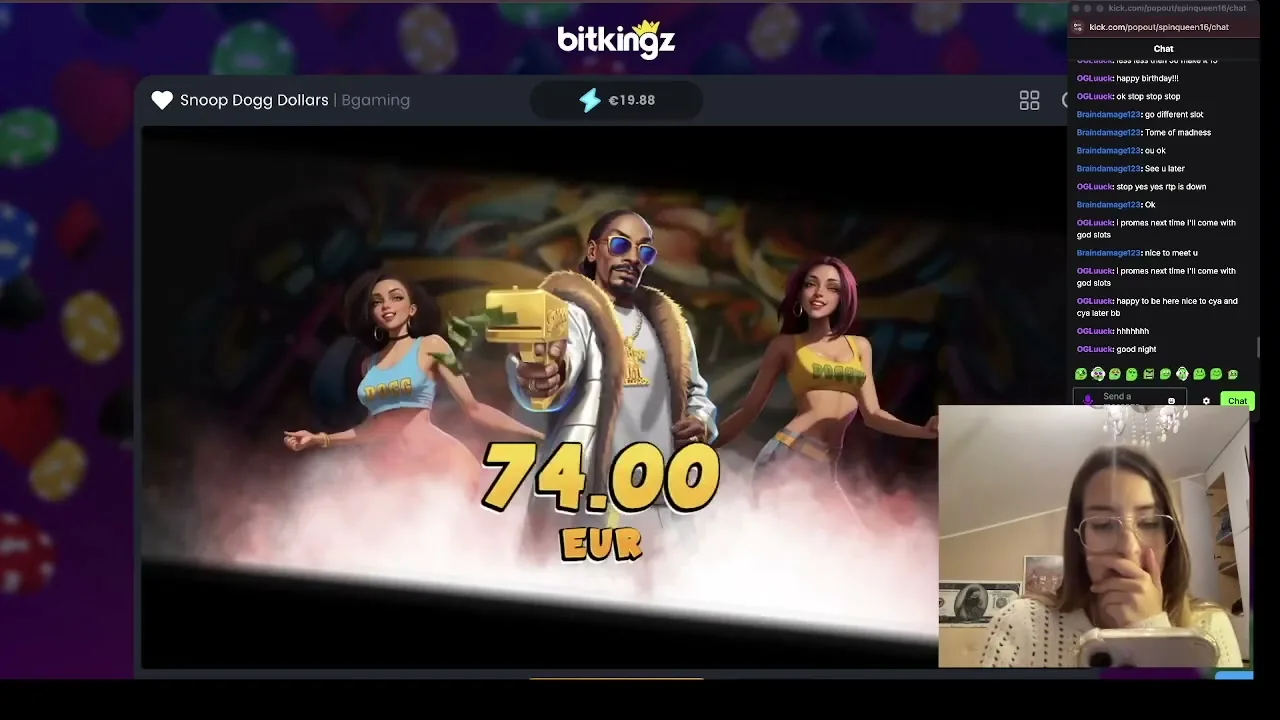 Snoop Dogg Dollars — partida en vivo